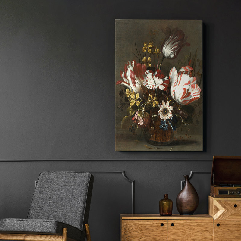 Framed On Canvas Print, 13" H x 9" W