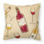 Wine Indoor/Outdoor Throw Pillow-839496961-849771466
