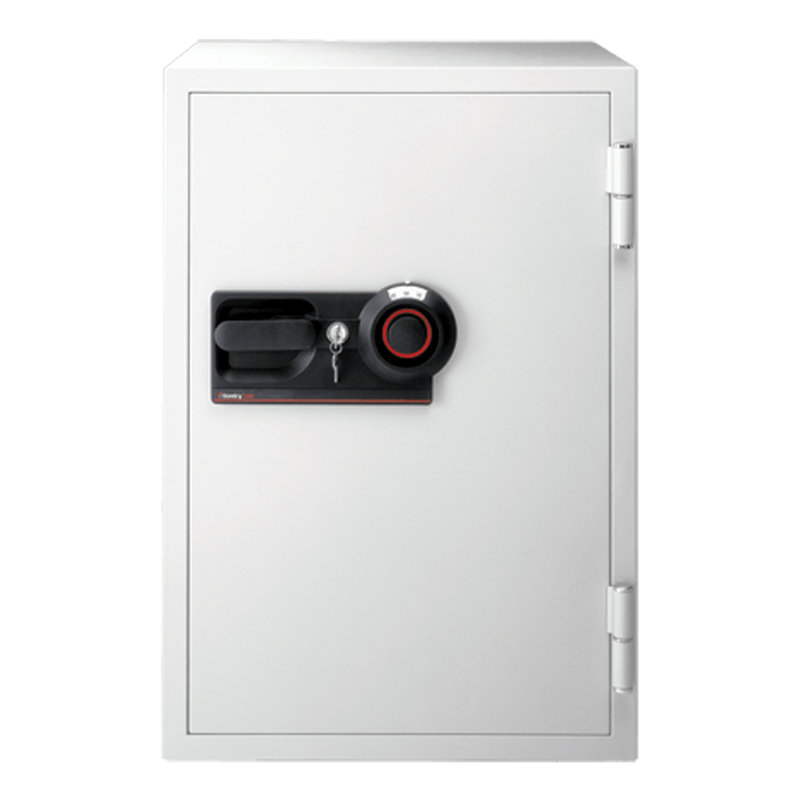 Medium Light Gray Fireproof Safe with Combination Lock