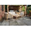 Roma 2 seater sofa dining set