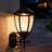 Solar Wall Light Outdoor Classic Black(set Of 2)