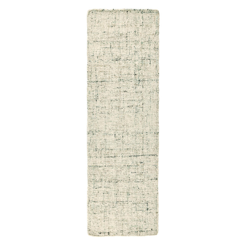 Oscoda Abstract Area Rug in Gray