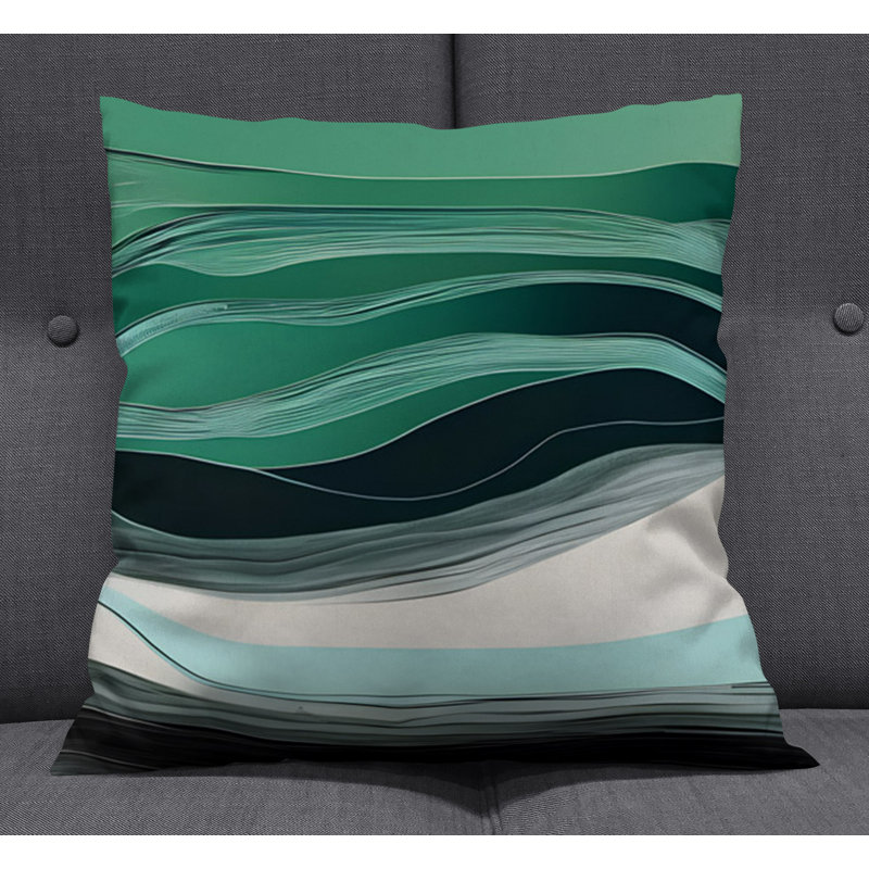 Throw Pillow, 16"H x 16"W, Pillow Cover Only - No Insert