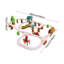 DIY Educational STEM Toy Car Track Playset with Accessories, 34.96" L x 31.46" W x 7.48" H