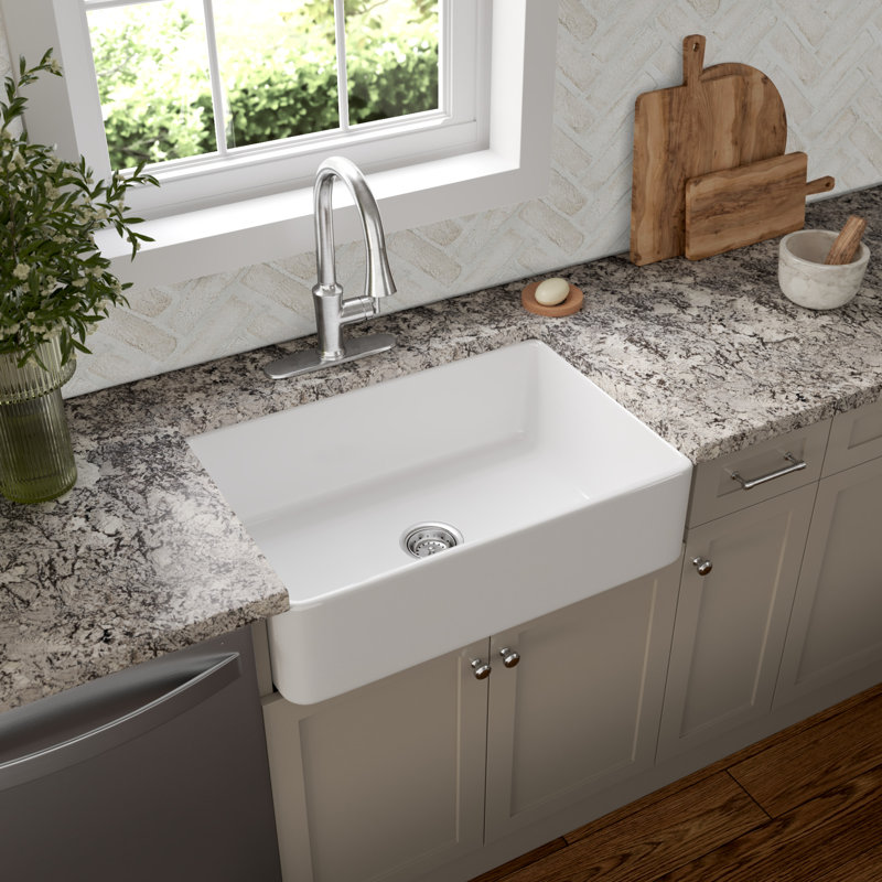 MSI 12 in. x 15 in. Natural Textured Clay Brick Mosaic Floor and Wall Tile, Alpine White