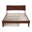Phoenix Wood Platform Bed with Trundle-891028853-891028863