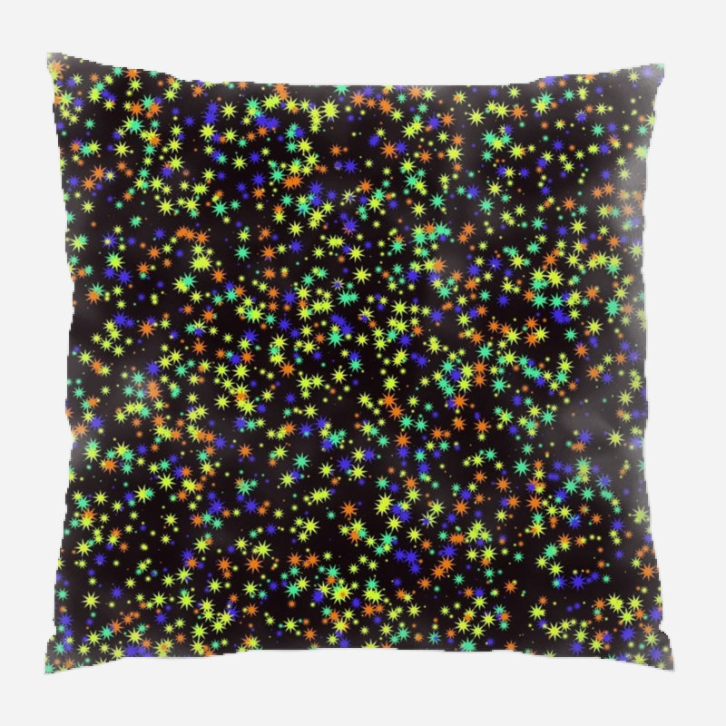 Coussin de jeté stars, Intérieur