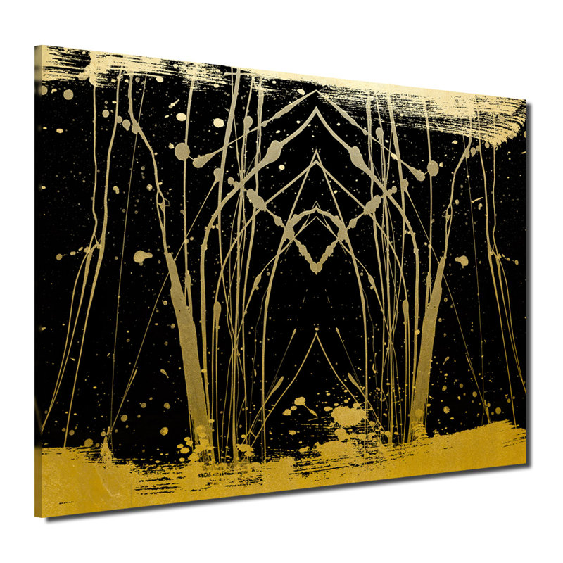 Gilt Mod IX - reproduction d'art, H 12 po x l 16 po x P 1 po
