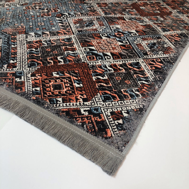 Omaha Geometric Indoor Rug, Rectangle 4' x 6'