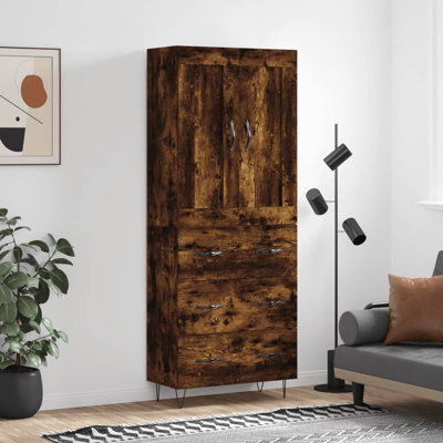 Longlier 69.5cm Wide 3 Drawer Highboard