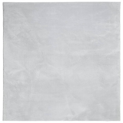 Rug "HUARTE" Short Pile Soft and Washable Grey