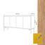 Chacko 140cm Console Table-1184813659