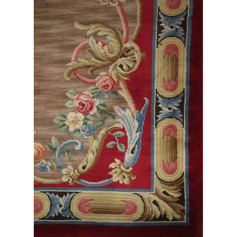Savonnerie One-of-a-Kind 4'4" X 22'3" Area Rug