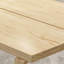 Ensemble de table de salle à manger en bois massif de style nordique-109921703