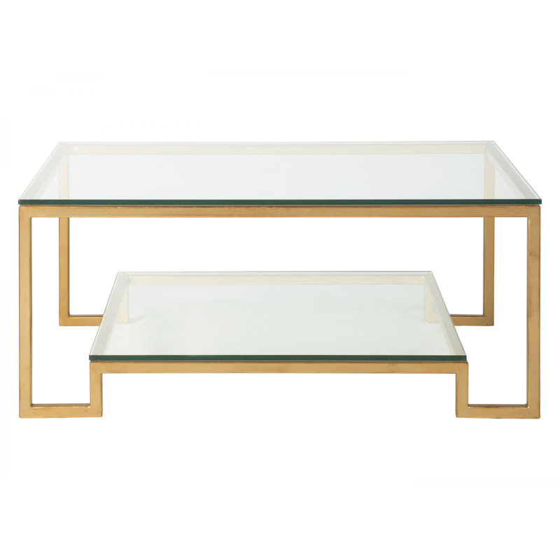 Metal Designs Bonaire Cocktail Table, Gold
