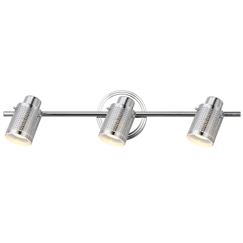 Keimaya 22.5'' 3 -Light Fixed Track Track Kit with Dimmable and Adjustable Head