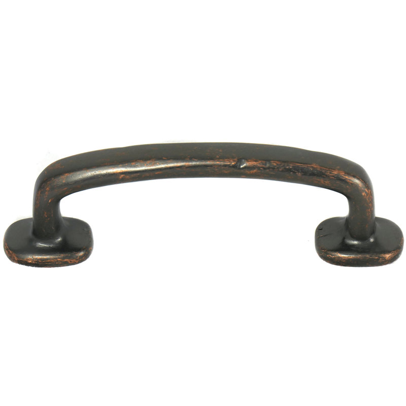 Antique Copper 3" Rustic Industrial Bar Pull Handle