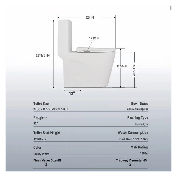 Dimensions du produit