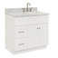 Ensemble de meuble-lavabo simple 37 po Abell-1053142296