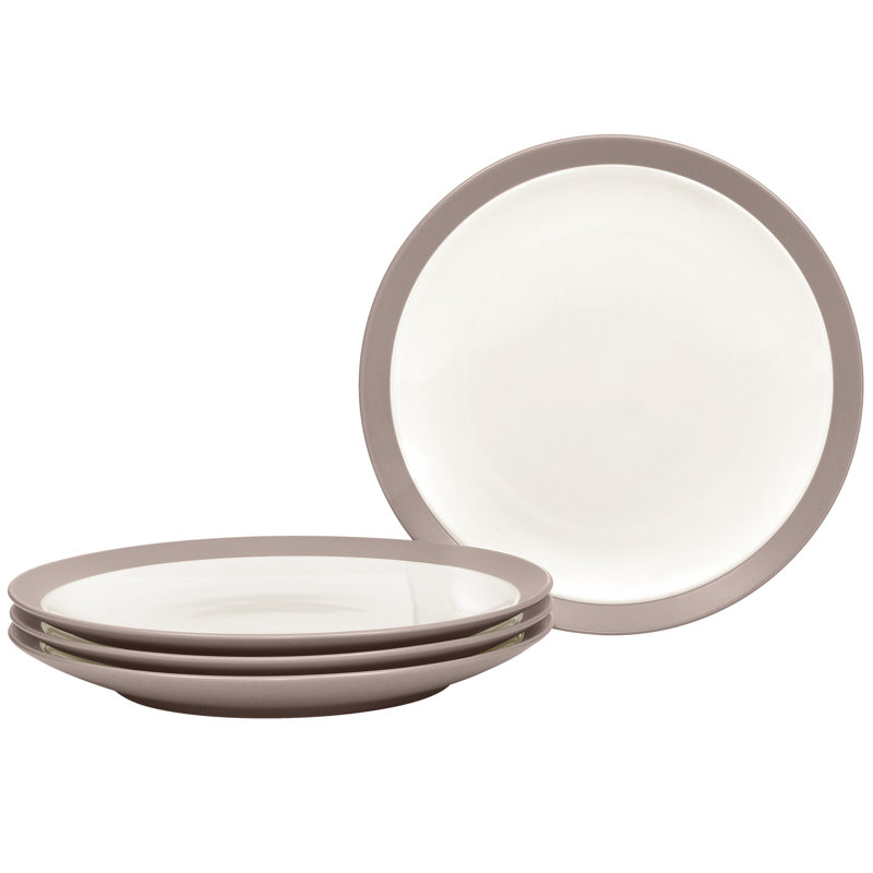 Assiettes à salade Noritake Colorwave Curve, 8 1/2 po, Argile