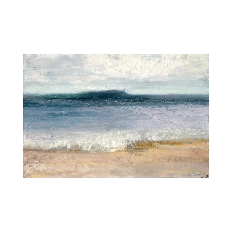 Indigo Isle by Julia Purinton - Wrapped Canvas Painting, 66.04 cm H x 45.72 cm W