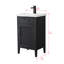 Meuble-lavabo simple 20 po avec comptoir en céramique Sebastiano-111465361