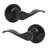 Passage Door Lever with Round Rosette-43663651