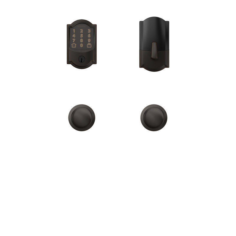 Encode Single Cylinder Smart Deadbolt, Bronze, Yes
