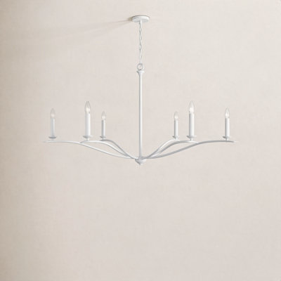 Ensley 6 - Light Dimmable Chandelier