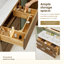 Meuble-lavabo double 60 po Navan
