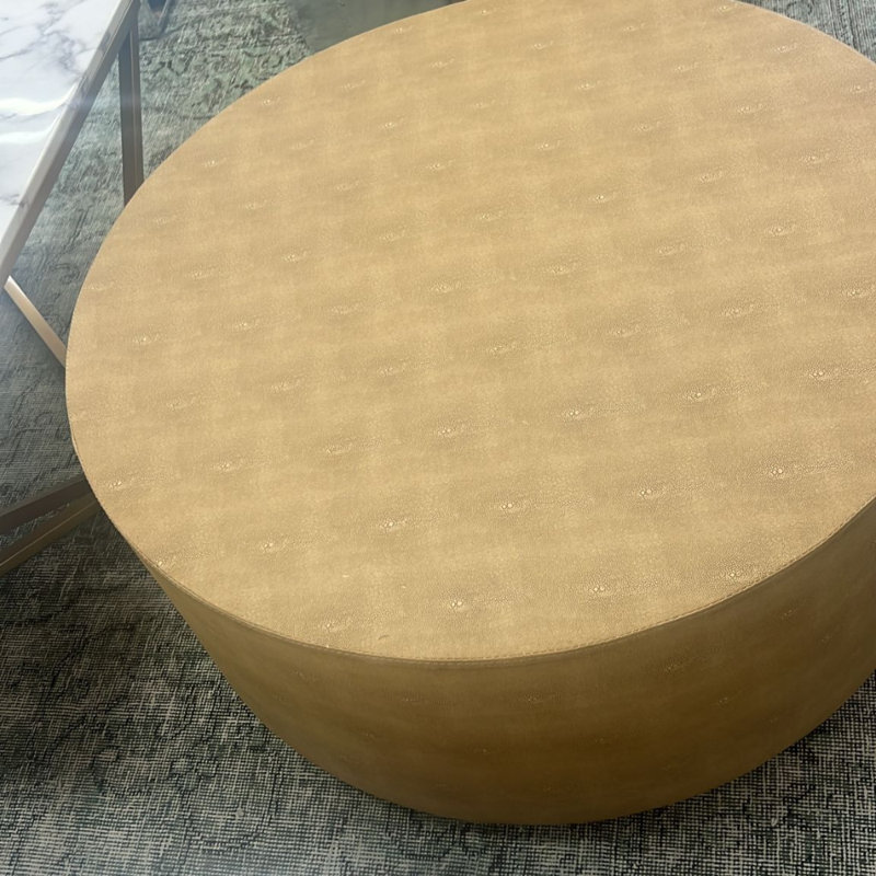 Single Coffee Table, 15" H x 35" W x 35" D