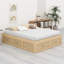 Lit plateforme avec 6 tiroirs de rangement-125025304