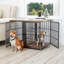 Rabun Furniture Style Crate with 3 Doors