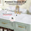 Meuble-lavabo moderne 36 "avec lavabo en céramique-439468753-439468782