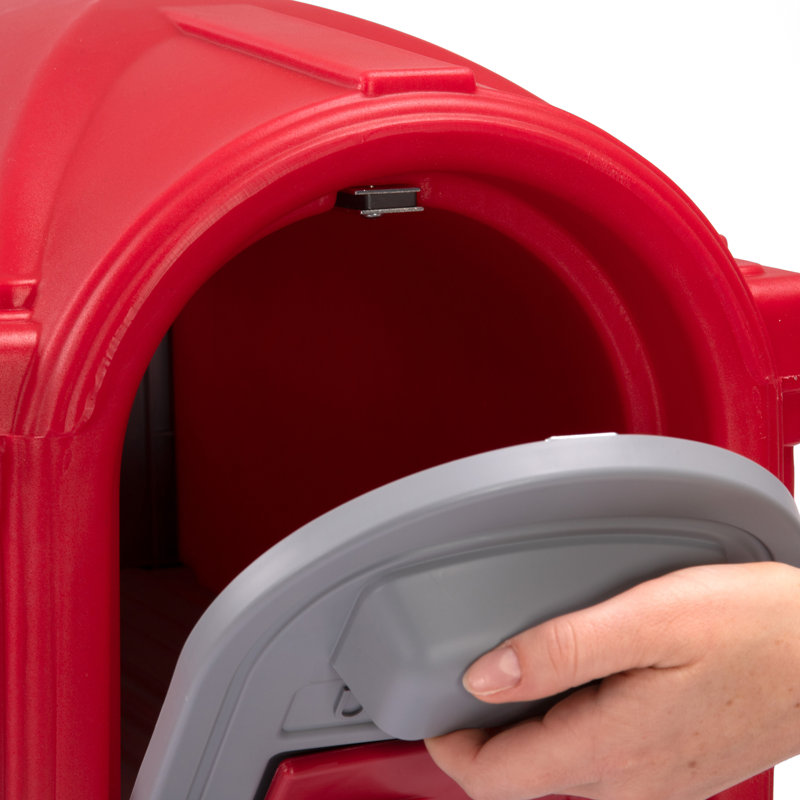 Boîte aux lettres Dig Free Easy Up Classic, Rouge