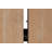 Bauhaus Extendable Oak Solid Wood Dining Table