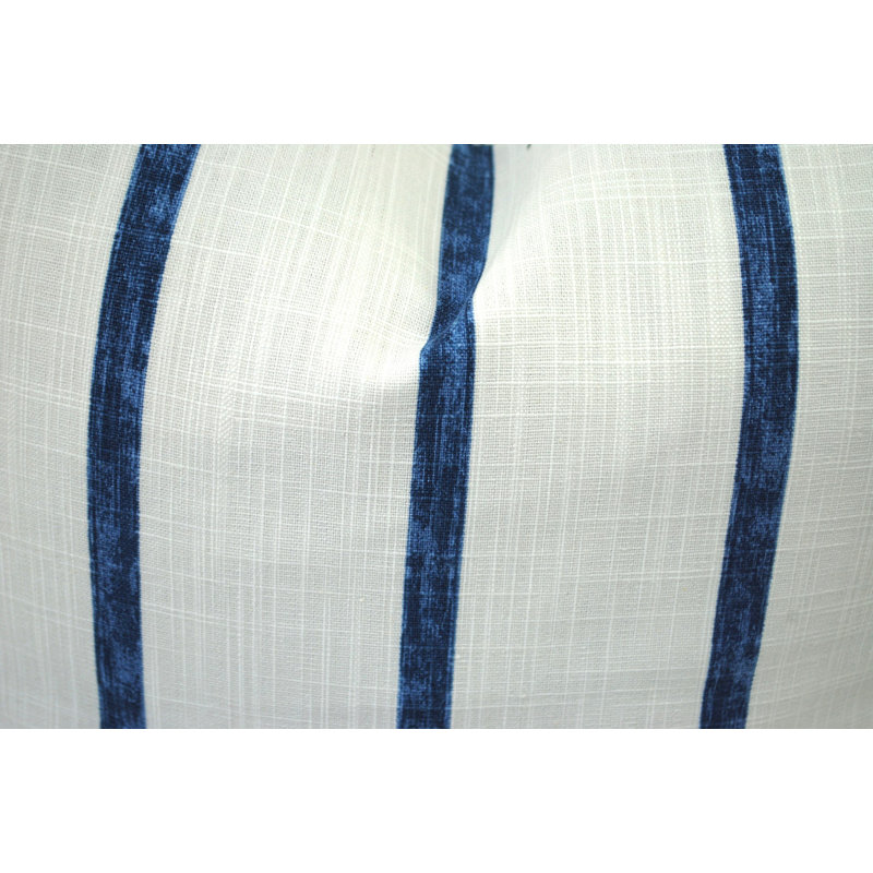 Housse de coussin carré 100% coton Miles, H 17 po x l 17 po