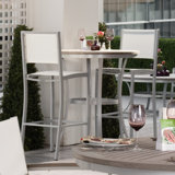 Travira Outdoor 3 - Piece Bar Height Dining Set