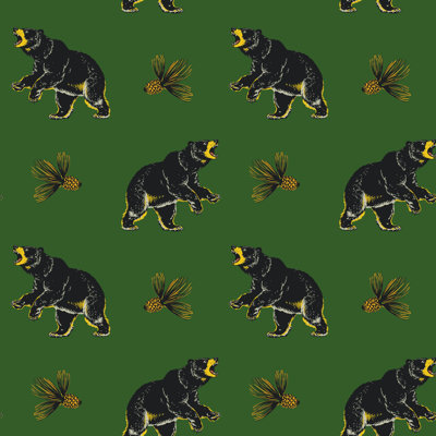 Roaming Black Bear - Wallpaper