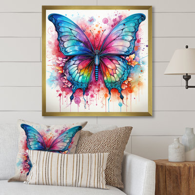 Colorful Butterfly 1 - Insects & Bugs Wall Art
