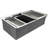 Nantucket Sinks Pro Series 36'' W Single Bowl Stainless Steel Undermount Kitchen Sink