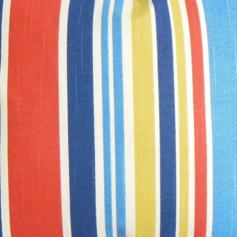 Housse de coussin à rayures manille, 20 po x 20 po, Régate