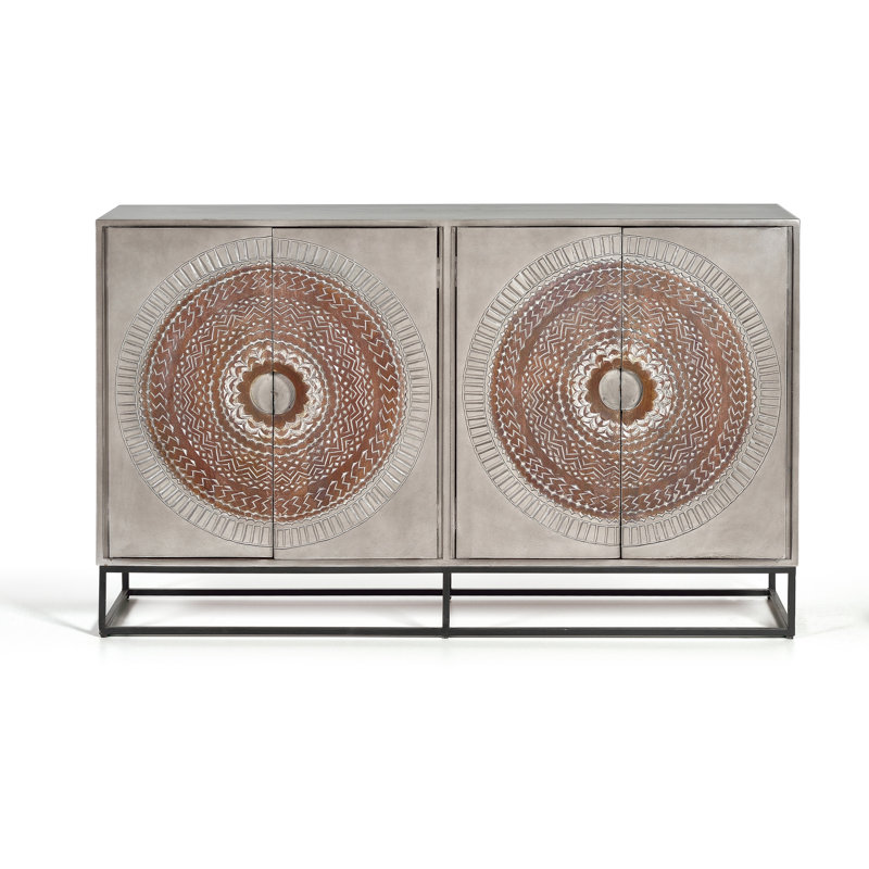 Chantra 150cm Solid Wood Sideboard