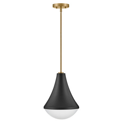 Candace Single Light Steel Pendant