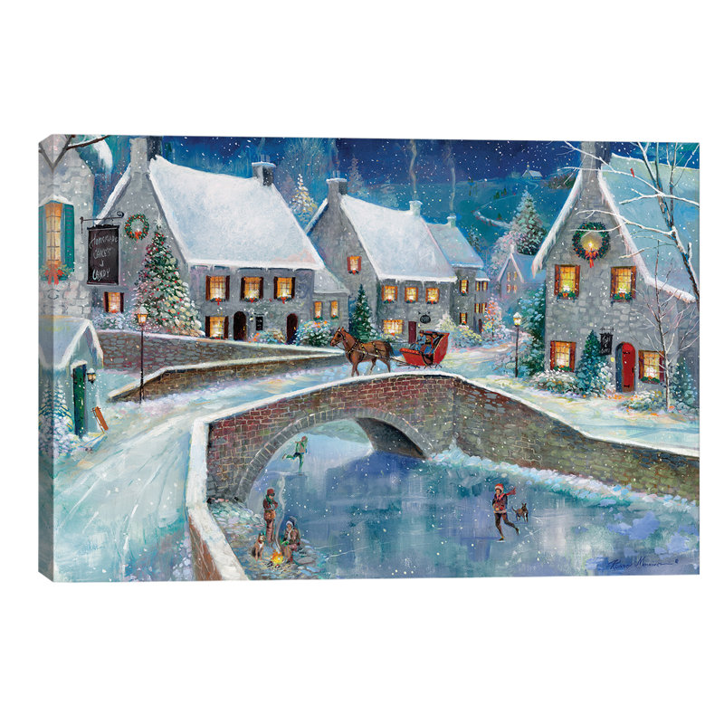 Warm Winter Wonderland by Ruane Manning - Wrapped Canvas Painting, 152.5 cm H x 101.5 cm W