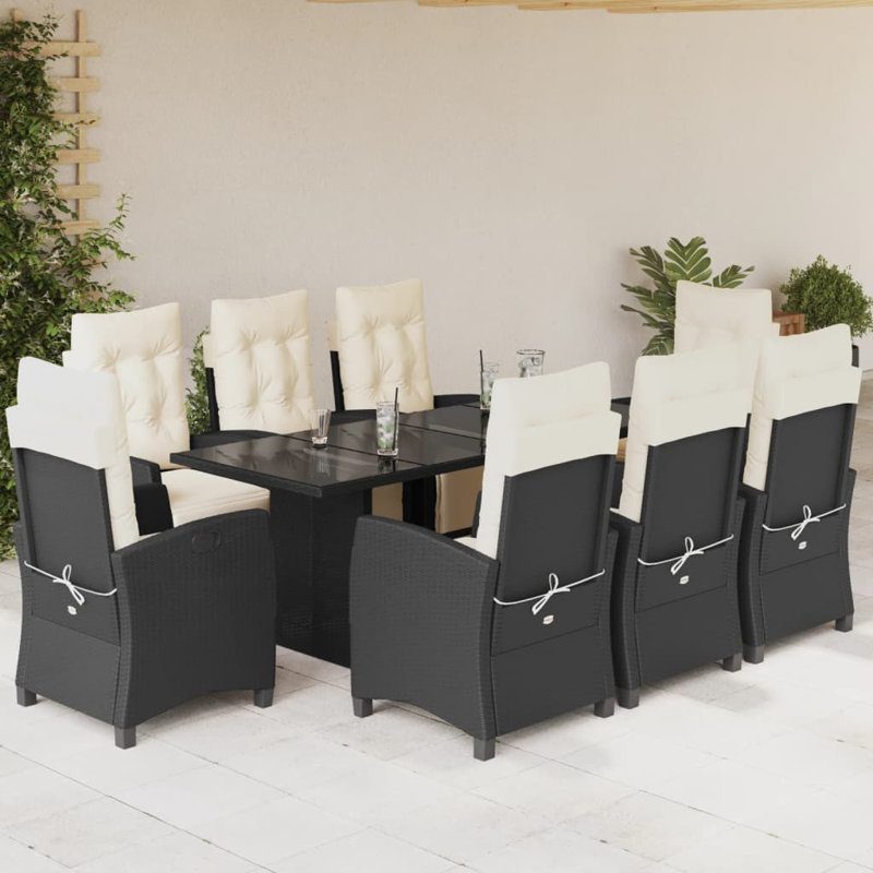Ensemble de salle à manger Red Barrel Studio®, 6, Black