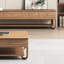 Ensemble de meuble télé et table basse en bois de frêne