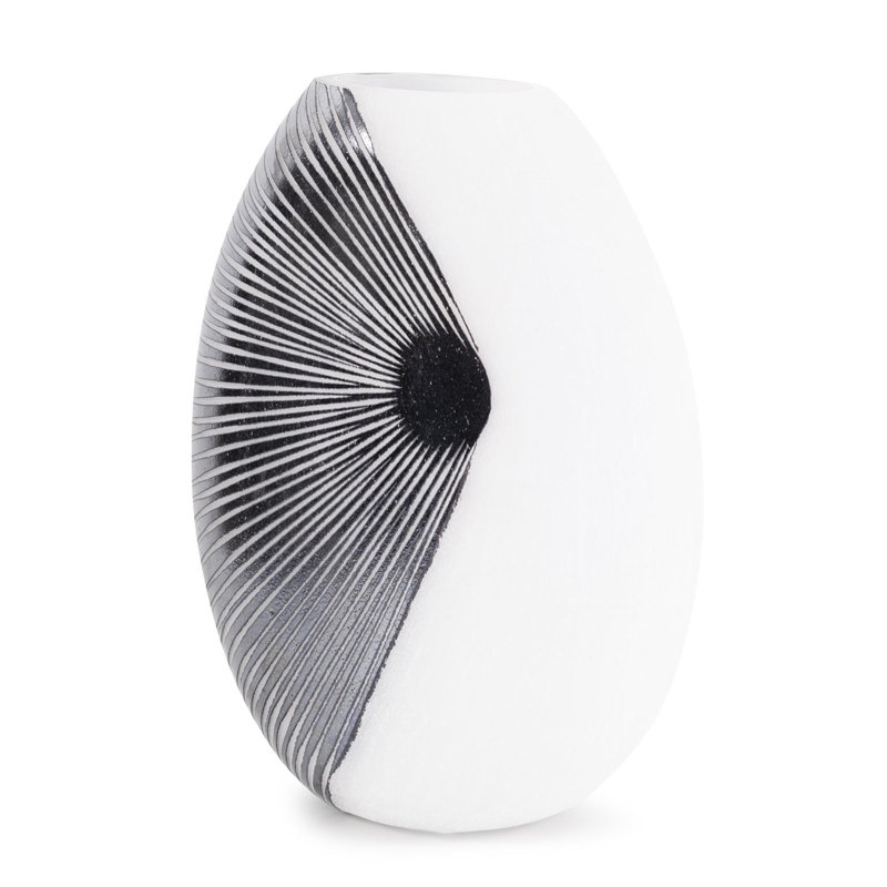 Oxman Hypnotic Short Glass Vase