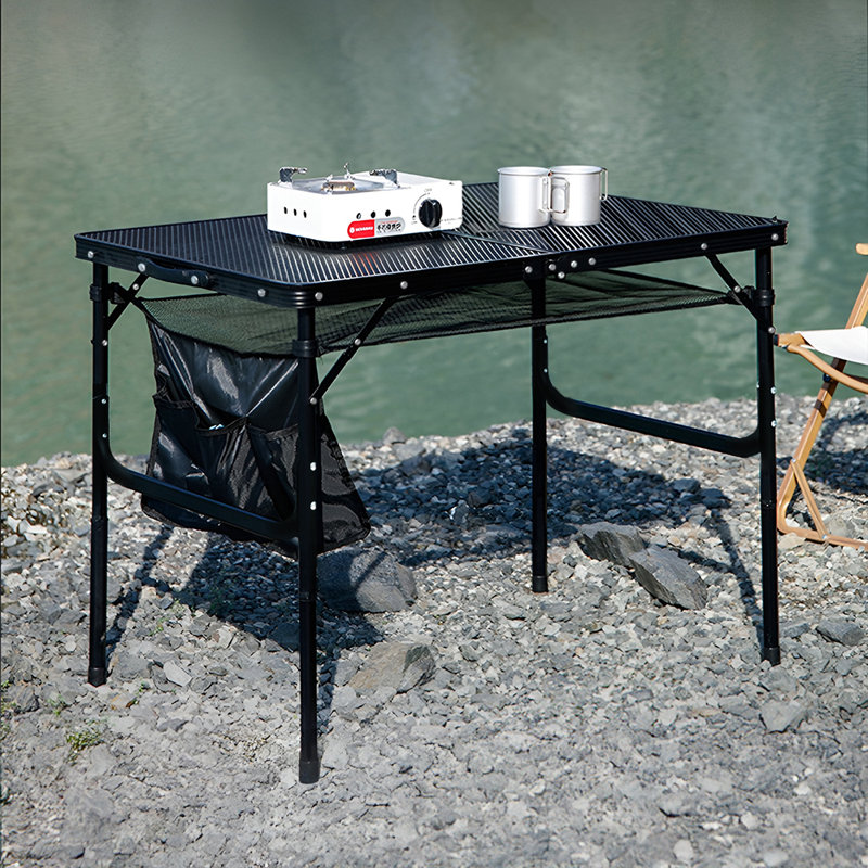 Burness 90cm Adjustable Folding Table