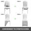 Polyester Box Cushion Dining Chair Slipcover